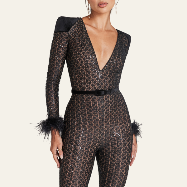 VIENNA LACE JUMPSUIT