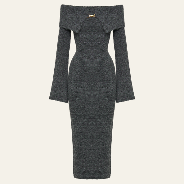 ROME KNIT MIDI DRESS